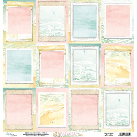 Carta per scrapbooking di Mintay by Karola -  "Paradise"