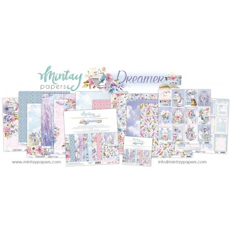 Carta per scrapbooking di Mintay by Karola - "Dreamer"