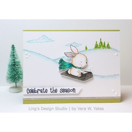 Snow Day! Hill - Timbro di Stacey Yacula Studio