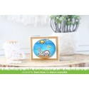 center picture window card - Fustella Lawn Fawn