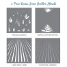 Ocean Scene  Builder Stencils - di Honey Bee Stamps