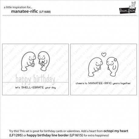 Manatee-rific - Timbro Lawn Fawn