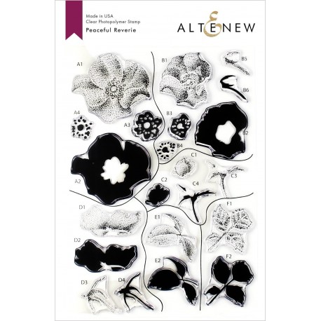 Peaceful Reverie Stamp & Die Bundle - Timbro di Altenew