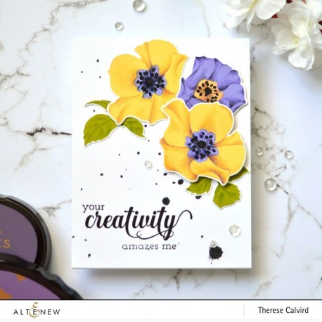 Peaceful Reverie Stamp & Die Bundle - Timbro di Altenew