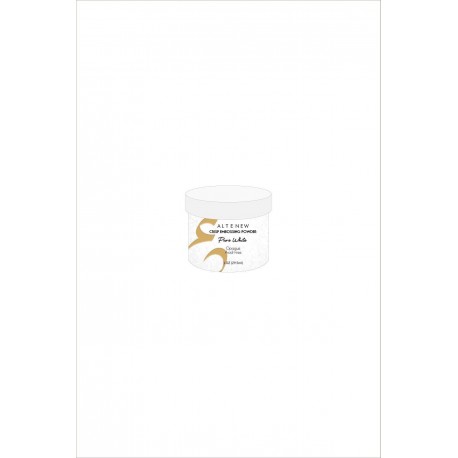 Pure White Crisp Embossing Powder