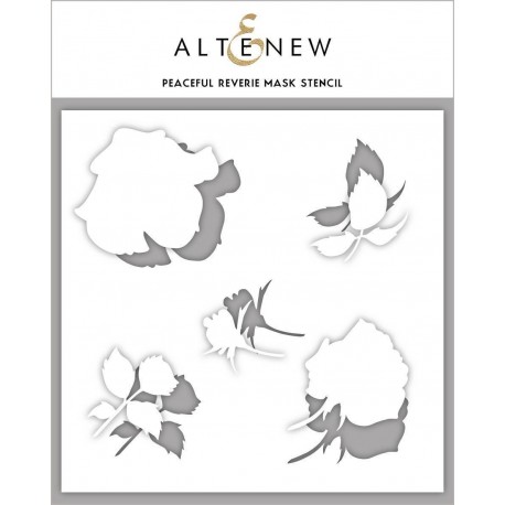 Peaceful Reverie Mask Stencil - di Altenew