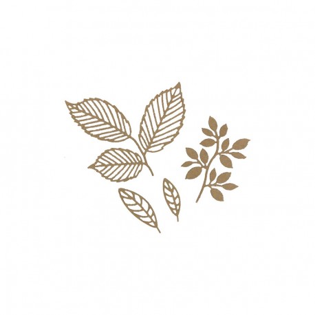 FEUILLAGES - Fustella Florileges design