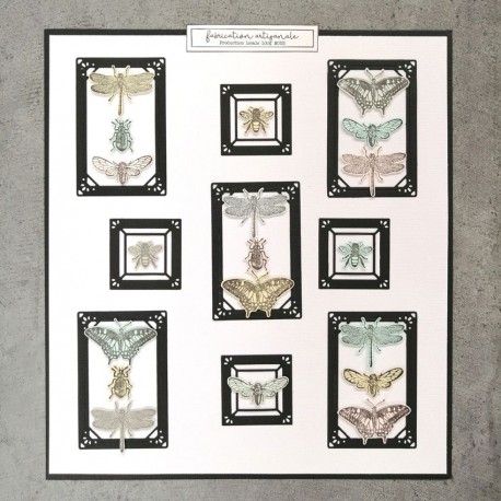 CADRES CAMPAGNE - Fustella Florileges design