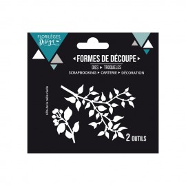 DEUX FEUILLAGES - Fustella Florileges design