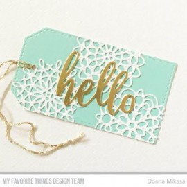 Mini Delicate Doilies Die - Fustella My Favorite Things 2