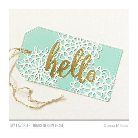 Mini Delicate Doilies Die - Fustella My Favorite Things