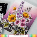 Bouquet Builder 3 Combo - Timbro e fustella di Waffle Flower