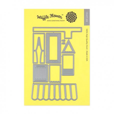 Apartment Builder Die  - Fustella di Waffle Flower