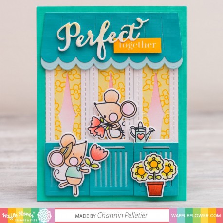 Apartment Builder Die  - Fustella di Waffle Flower