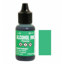 Tim Holtz alcohol pearls - Pistachio