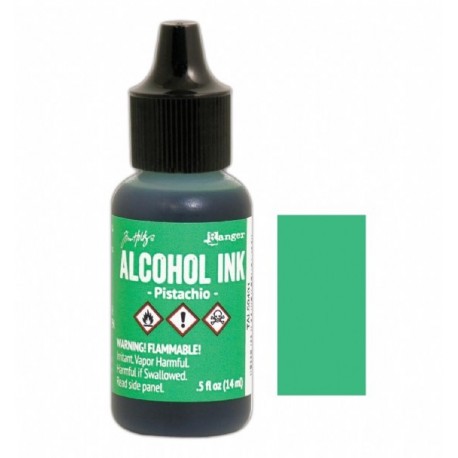 Tim Holtz alcohol pearls - Pistachio