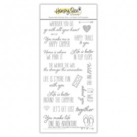 Wild and Free - Timbro di Honey Bee Stamps