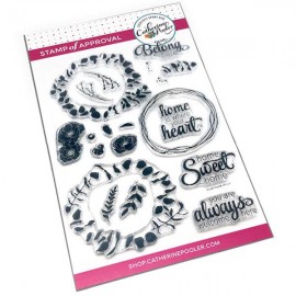 Sweet Home Wreath Stamp Set - Timbro di Catherine Pooler