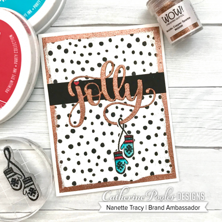 Jolly Word Die - Fustella di Catherine Pooler