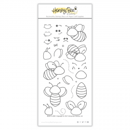 Build-A-Bee - Timbro di Honey Bee Stamps