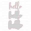 Hello - Fustella di Honey Cuts