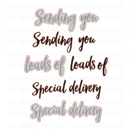 Sending You Sentiments - Fustella di Honey Cuts