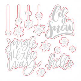 Jingle All The Way - Fustella di Honey Cuts