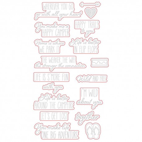 Wild and Free - Fustella di Honey Cuts