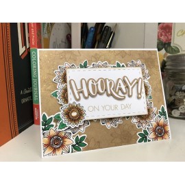 Zen Floral - Fustella di Honey Cuts 2