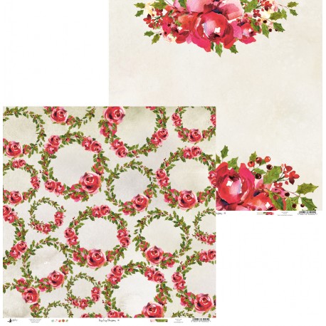 Paper pad  P13 - Rosy Cosy Christmas