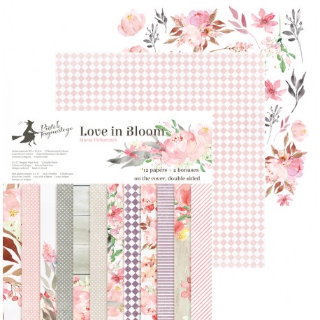 Paper pad  P13 - Love in Bloom
