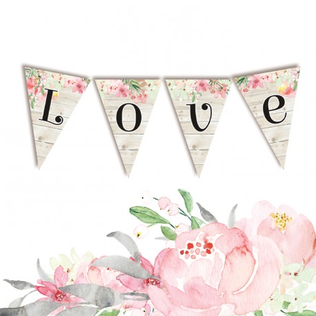 Paper pad  P13 - Love in Bloom