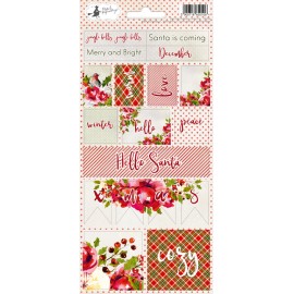Sticker sheet Rosy Cosy Christmas