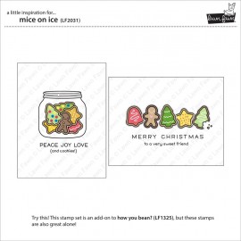 how you bean? christmas cookie add-on - Timbro Lawn Fawn 2