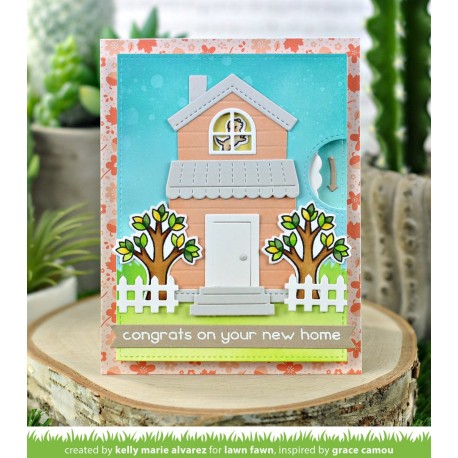 Build-a-house - Fustella Lawn Fawn