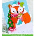 Woodland critter huggers winter add-on - Fustella Lawn Fawn