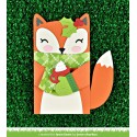 Woodland critter huggers winter add-on - Fustella Lawn Fawn