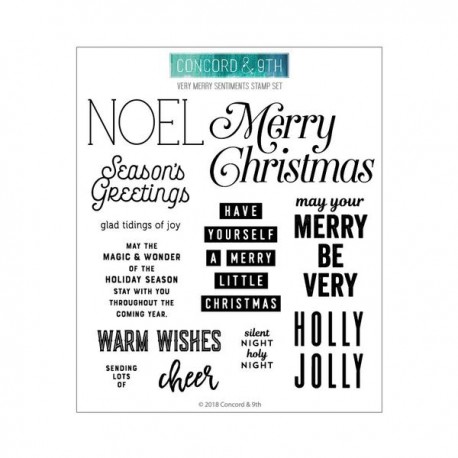 Very Merry Sentiments - Timbro di Concord & 9th
