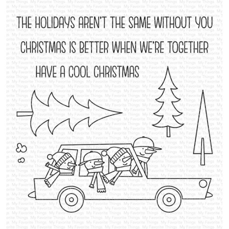 Cool Christmas - Timbro di My Favorite Things