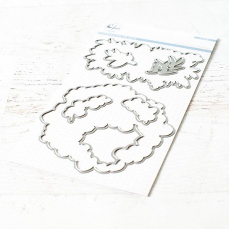 Eucalyptus fantasy die - fustella di Pinkfresh Studio