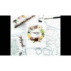 Floral elements die - fustella di Pinkfresh Studio 2