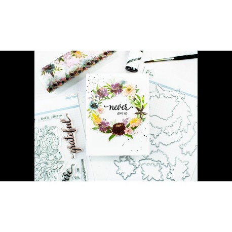 Floral elements die - fustella di Pinkfresh Studio