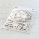 Blooming bouquet stamp - timbro di Pinkfresh Studio