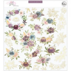 Just a little lovely - Gold foiled acetate ephemera