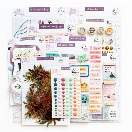 Just a little lovely - Phrase stickers