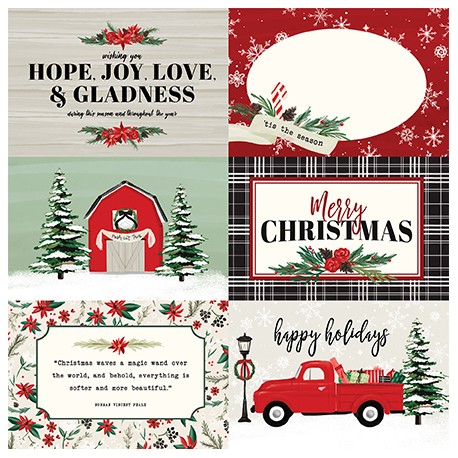 Carta per scrapbooking di Echo Park Paper - Christmas Market