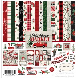 Carta per scrapbooking di Echo Park Paper - Christmas Market