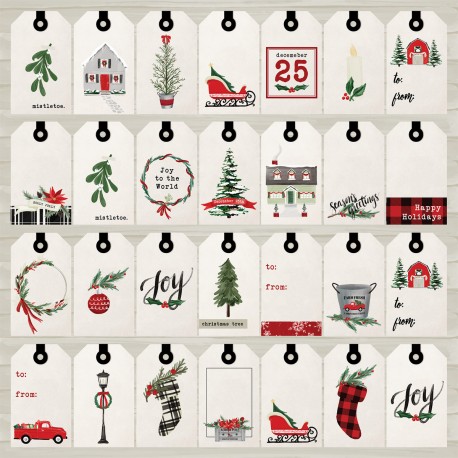 My Favorite Christmas - Gift Tags