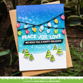 Mini string of lights - Fustella Lawn Fawn 2