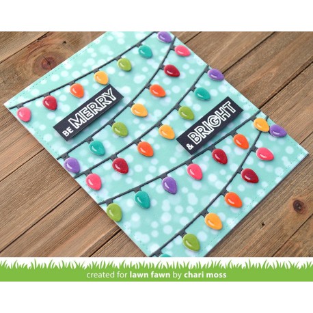 Mini string of lights - Fustella Lawn Fawn